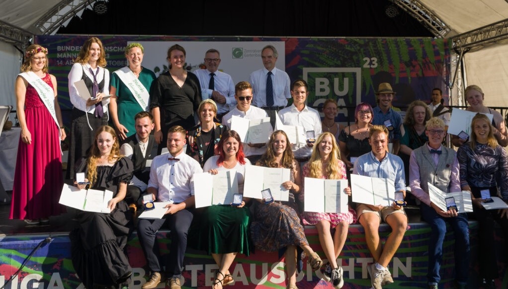 Gewinnerteams vom Berufswettbewerb 2023